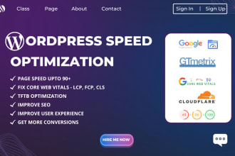 optimize wordpress speed optimization and fix core web vitals