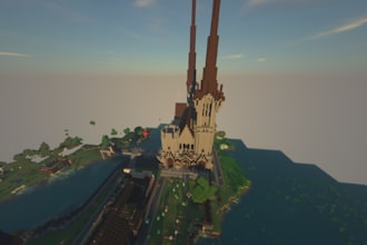 do minecraft buildings for you