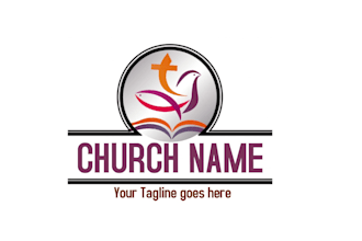 do a premium church logo design for your business