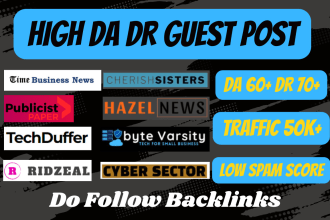 do a guest post on time business news, publicist paper, and high da dr sites