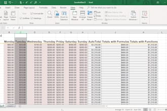 do spreadsheet data entry