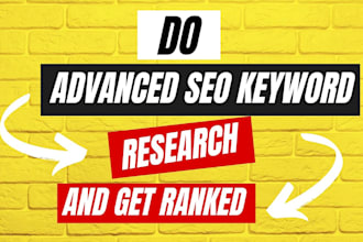 do advanced SEO keyword research for your site ranking