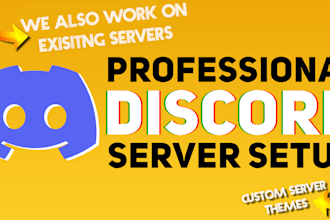 setup your discord server like professional