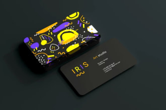 create a luxury professional business card with a qr code