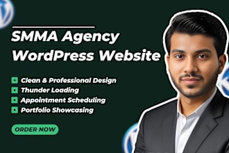 deliver a digital marketing, smma agency website