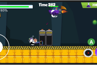 create 2d action, adventure game