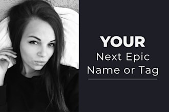 create gamertags, twitch, steam, and streamer names