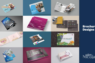 design your company brochure, profile, proposal or catalogue