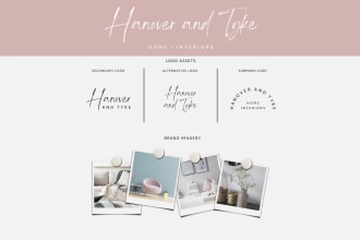 design corporate brand identity and branding kit