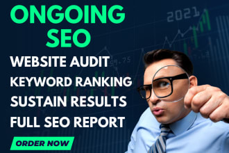 do monthly SEO service for guaranteed ranking improvements for 2025
