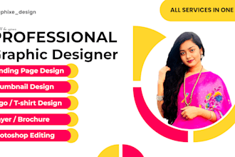 be your professional graphic designer,