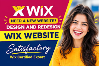 expert wix design, redesign wix website, wix ecommerce store