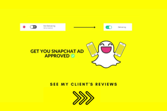 get your rejected snapchat ads approved and delivering