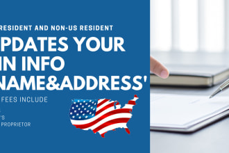 update your ein info on the irs