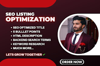 write amazon product description amazon listing SEO optimization