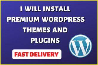 install all premium wordpress themes and plugins
