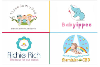 create amazing professional child care, baby kids logo design