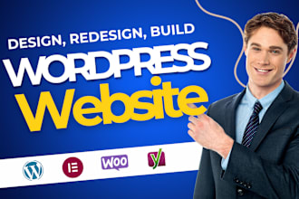 design, redesign, build, rebuild, clone, edit, fix or revamp wordpress website