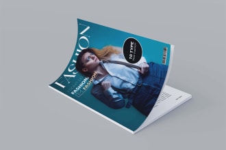 do magazine layout, booklet, brochure design, product catalogue