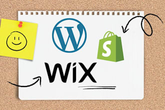 wordpress virtual assistant shopify developer wix website design and redesign
