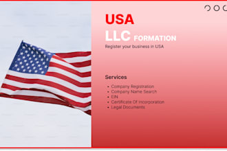 register your llc in USA, cr , ein , ss4