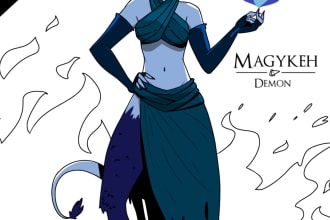 draw you fantasy creatures or characters