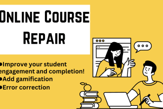 review your online course for student success factors