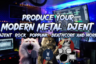 create and produce your pop ,rock, metal , custom song