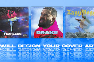 design an eye catching cover art, boosts your music streams