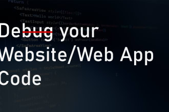 debug your frontend and backend website code