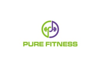 create wonderful super and sleek logo for fitness company