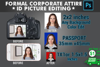 do formal corporate picture editing