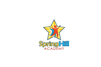 design modern unique spring hill academy logo