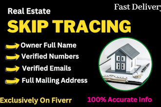 do real estate skip tracing