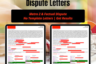write advanced dispute letters