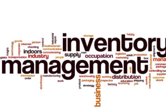 do to create simple warehouse management system though excel