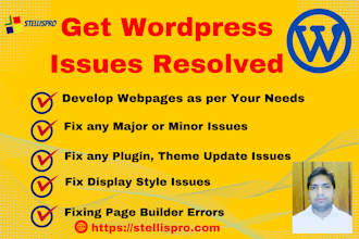 provide reliable wordpress fix,error fix, bug fix services