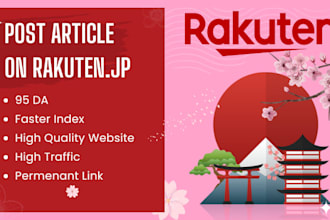 publish japanese article on rakuten jp site