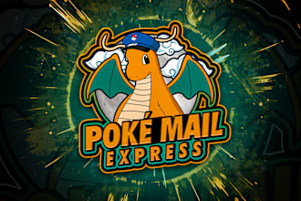 make a custom pokemon logo for your stream