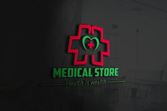design hospital,medical,and pharmacy logo
