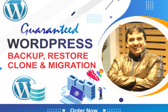 backup restore clone and migrate your wordpress