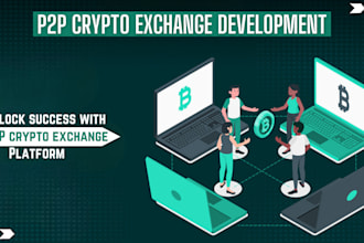 develop p2p, spot trade crypto exchange
