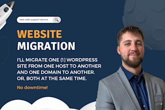 migrate host and publish your website