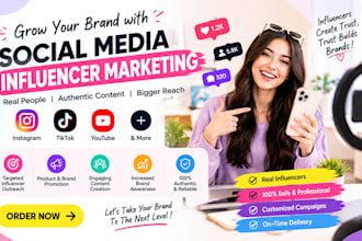 promote your brand with social media influencer marketing