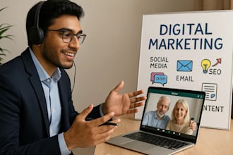 do digital marketing consultation for business owners