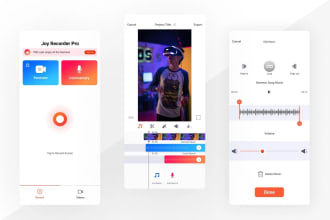 design develop native and hybrid ios android applications
