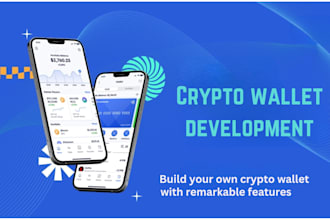 develop crypto wallet app, mobile app