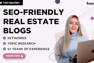 write an exciting real estate blog for you