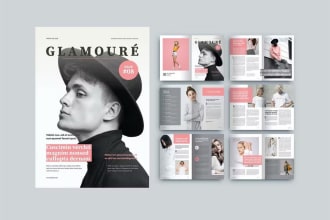 design fashion magazine, digital magazine, lookbook, layout, newspaper