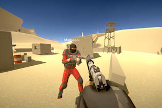 develop every kind of 3d game in unity engine